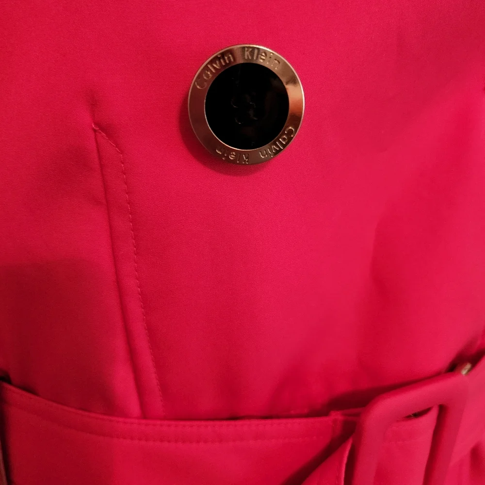 Calvin Klein trench coat sz 12